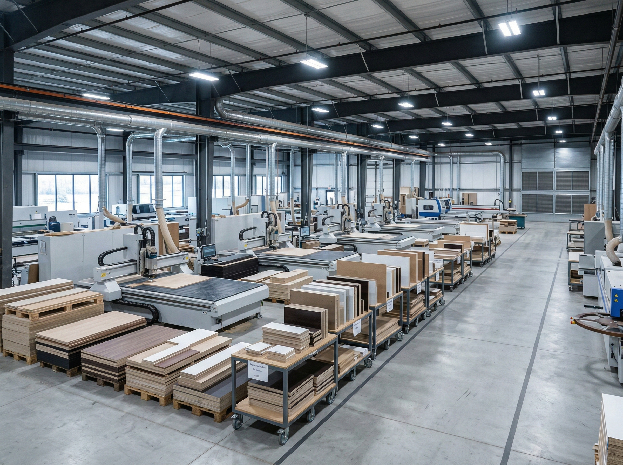GW Eurocase CNC cabinet manufacturing facility in Twin Falls